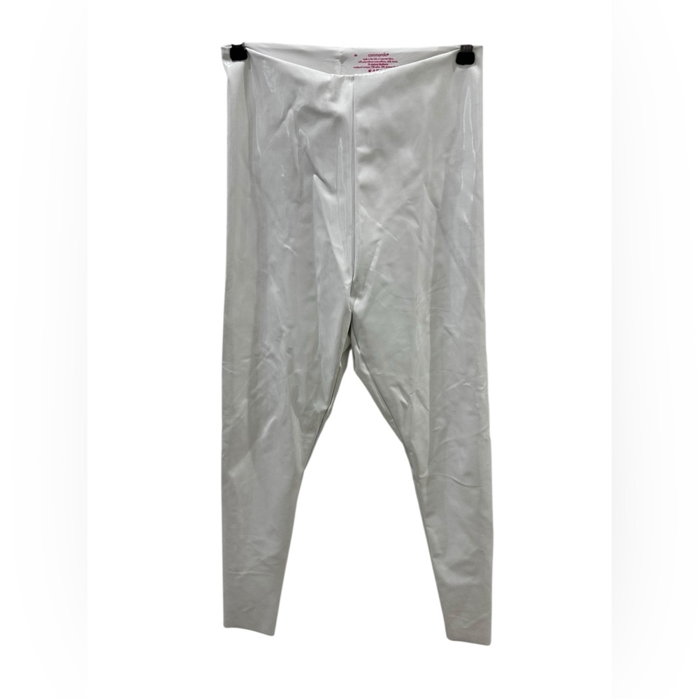 COMMANDO Patent Leggings in White - Picture 2 of 4